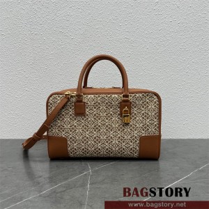 로에베 LOEWE 아마조나 레더 볼링 토트백 11006