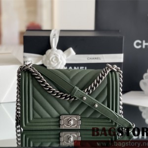 샤넬 CHANEL 캐비어 보이백 Leboy 25CM