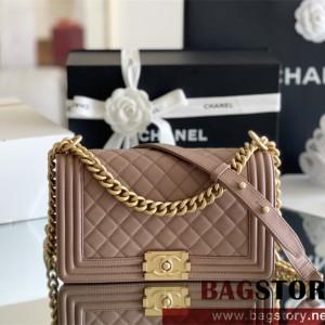 샤넬 CHANEL 캐비어 보이백 Leboy 25CM
