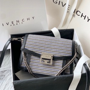 지방시 GIVENCHY 투톤 레더 숄더백