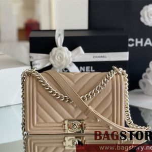 샤넬 CHANEL 캐비어 보이백 Leboy 25CM