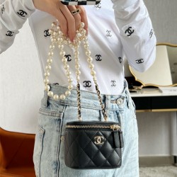 샤넬 CHANEL 진주 베니티백