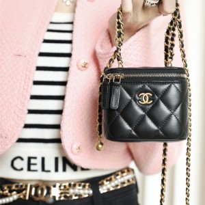 샤넬 CHANEL 골드볼 베니티백