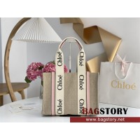 끌로에 Chloe 37cm 우디 토트백 미디움