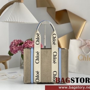 끌로에 Chloe 37cm 우디 토트백 미디움