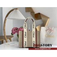 끌로에 Chloe 37cm 우디 토트백 미디움