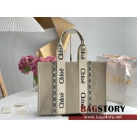 끌로에 Chloe 45cm 우디 토트백 라지