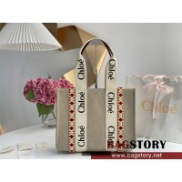 끌로에 Chloe 37cm 우디 토트백 미디움