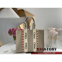 끌로에 Chloe 45cm 우디 토트백 라지