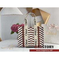 끌로에 Chloe 37cm 우디 토트백 미디움