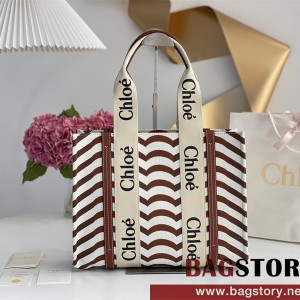 끌로에 Chloe 37cm 우디 토트백 미디움