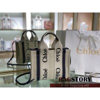 끌로에 Chloe 26cm 우디 스트랩 토트백 스몰