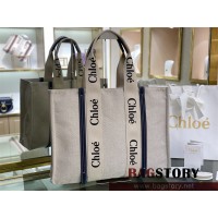 끌로에 Chloe 45cm 우디 토트백 라지