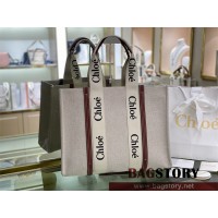 끌로에 Chloe 45cm 우디 토트백 라지