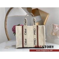 끌로에 Chloe 45cm 우디 토트백 라지