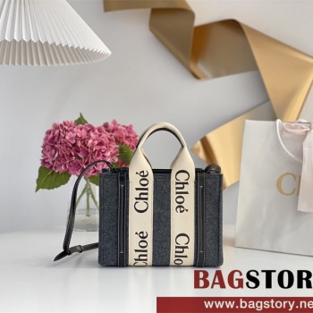 끌로에 Chloe 26cm 우디 스트랩  토트백 스몰 