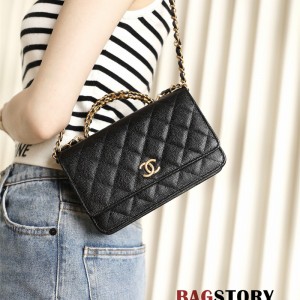 샤넬 CHANEL 탑핸들 WOC크로스백