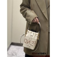 펜디 FENDI 몬트레조 미니 버킷백 18CM