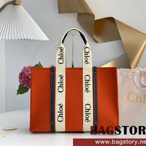 끌로에 Chloe 45cm 우디 토트백 라지
