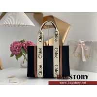 끌로에 Chloe 37cm 우디 토트백 미디움