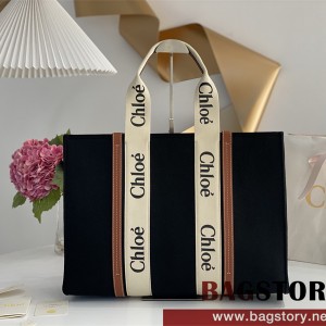 끌로에 Chloe 45cm 우디 토트백 라지