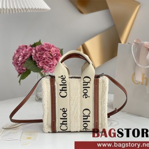 끌로에 Chloe 26cm 우디 스트랩 토트백 스몰