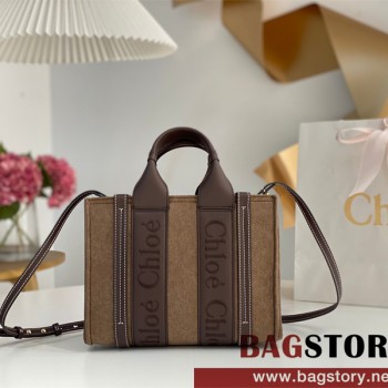 끌로에 Chloe 26cm 우디 스트랩  토트백 스몰 
