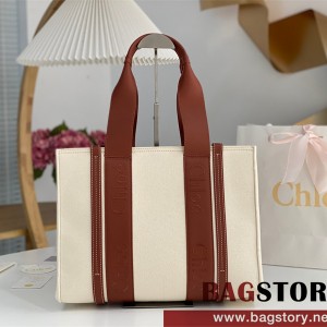 끌로에 Chloe 37cm 우디 토트백 미디움