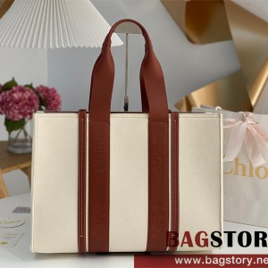 끌로에 Chloe 45cm 우디 토트백 라지