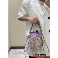 펜디 FENDI 몬트레조 미니 버킷백 18CM