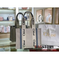 끌로에 Chloe 37cm 우디 토트백 미디움