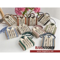 끌로에 Chloe 14cm 우디 스트랩 토트백 나노