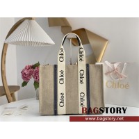 끌로에 Chloe  45cm  우디 토트백 라지