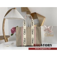 끌로에 Chloe  45cm  우디 토트백 라지