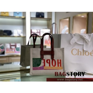 끌로에 Chloe 26cm 우디  토트백 스몰