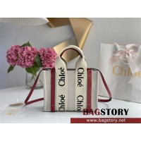 끌로에 Chloe 26cm 우디 스트랩  토트백 스몰 