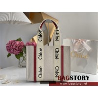 끌로에 Chloe 37cm 우디 토트백 미디움