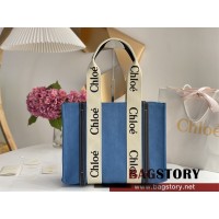 끌로에 Chloe 37cm 우디 토트백 미디움