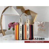 끌로에 Chloe 37cm 우디 토트백 미디움