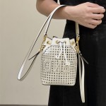 펜디 FENDI 몬트레조 미니 버킷백 18CM