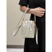 펜디 FENDI 몬트레조 미니 버킷백 18CM