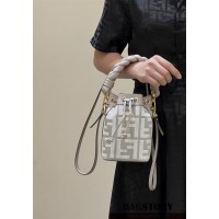 펜디 FENDI 몬트레조 미니 버킷백 18CM