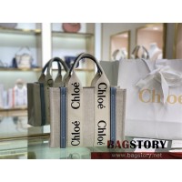 끌로에 Chloe 26cm 우디 토트백 스몰