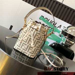 펜디 FENDI 몬트레조 미니 버킷백 18CM