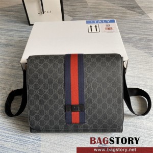 구찌 GUCCI 웹밴드 GG 수프림 메신저백 475432
