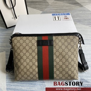 구찌 GUCCI GG 수프림 메신저 크로스백 523335