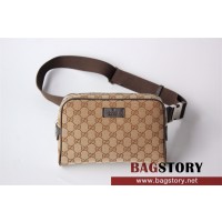 구찌 GUCCI 수프림 GG 캔버스 힙색 449174