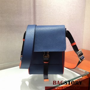 프라다 PRADA 남성 사피아노 플랩 숄더백 2VD019