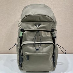 프라다 PRADA  리나일론 및 사피아노 가죽 백팩 2 2VZ090