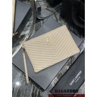 입생로랑 YSL 생로랑 모노그램 클러치 413444 30CM